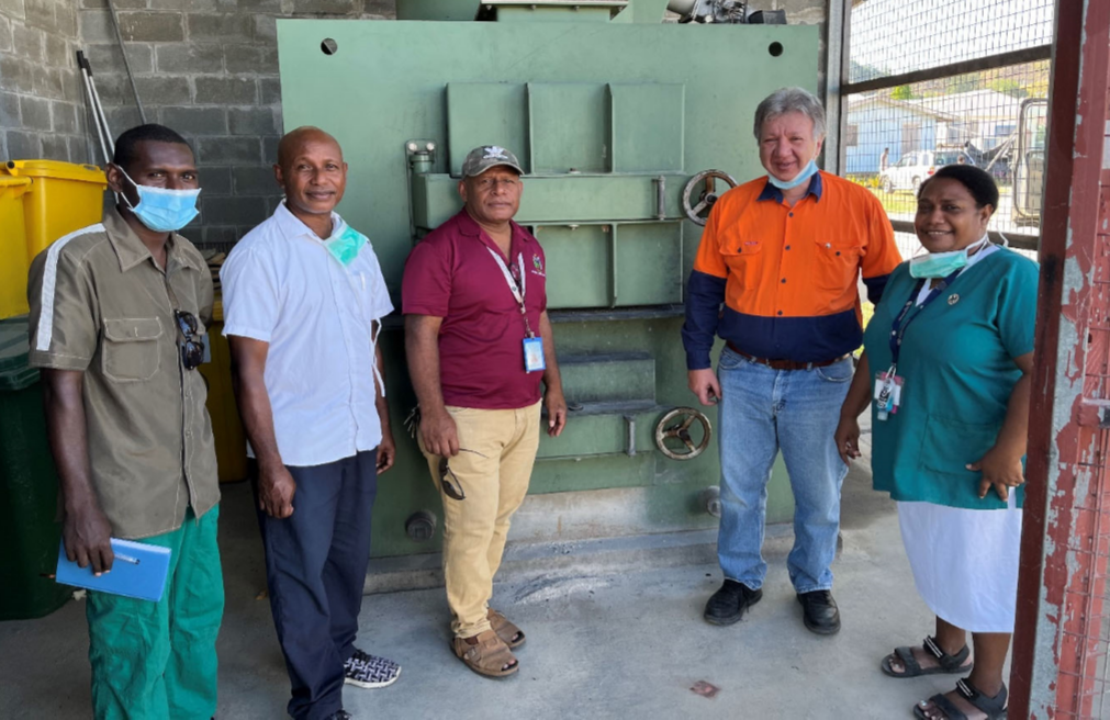 Repairs Completed to the Healthcare Waste Incinerator at the Solomons ...