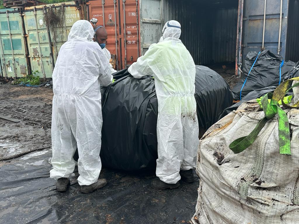 Nauru Asbestos Containment and Removal Work at NCR Landfill nearing